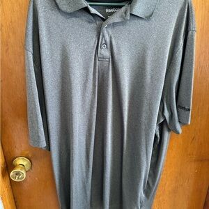Reebok Men's Charcoal Polo Shirt